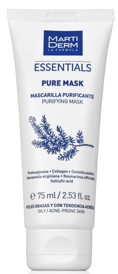 Martiderm Pure Mask Oily And Acne-Prone Skin 75 ml