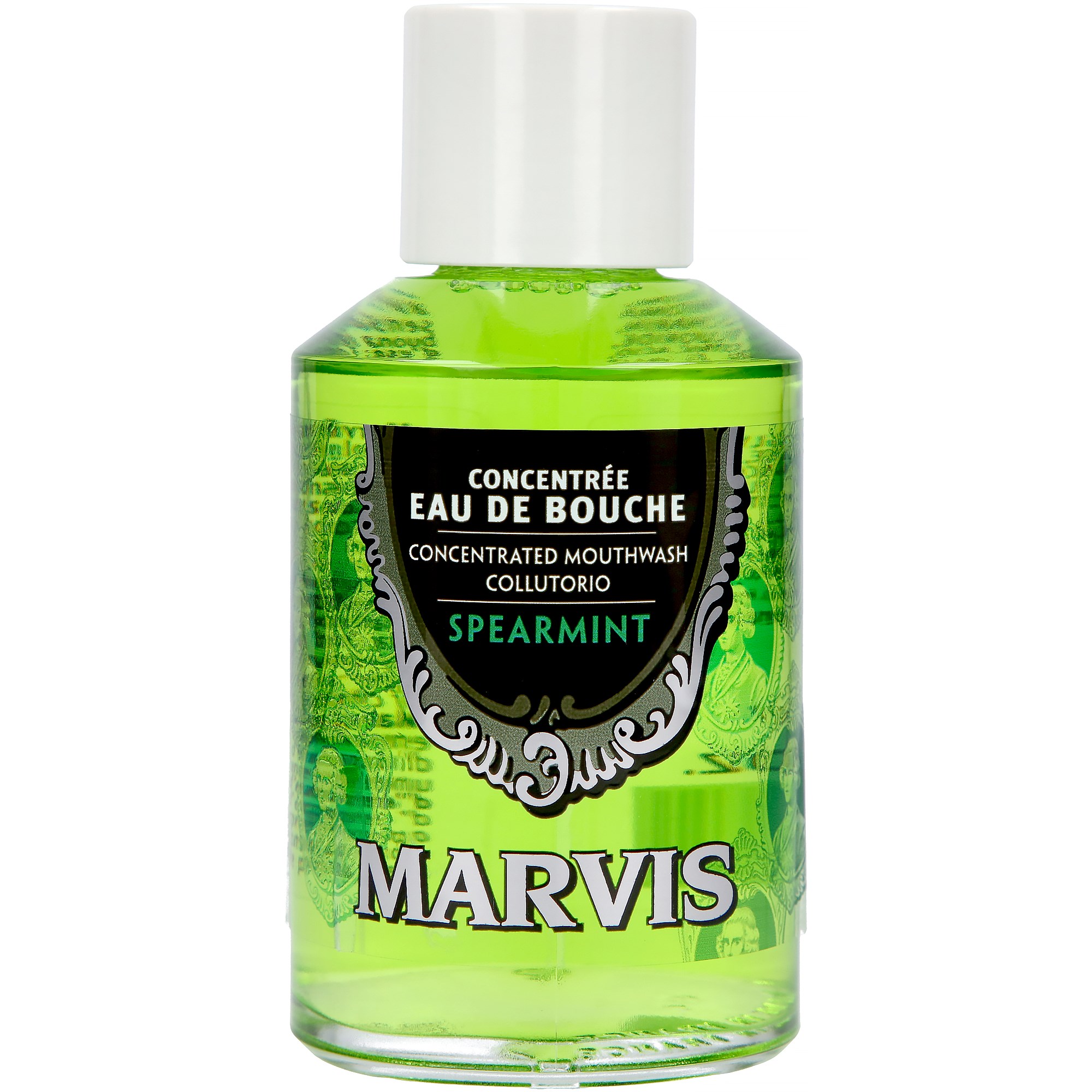Marvis Mundskyl Grøn Mynte 120 ml (koncentrat)