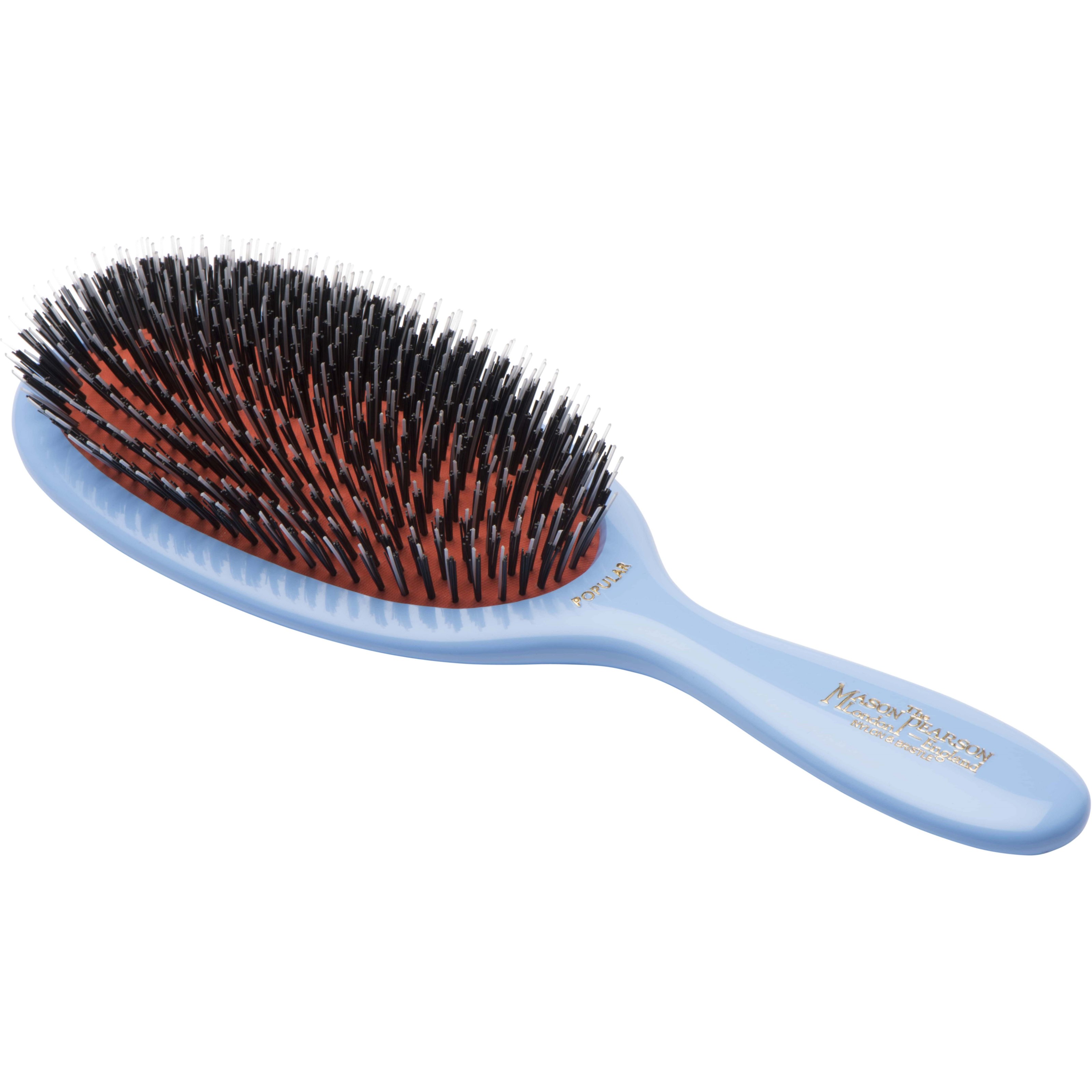 Mason Pearson Popular Bristle & Nylon Blue billede
