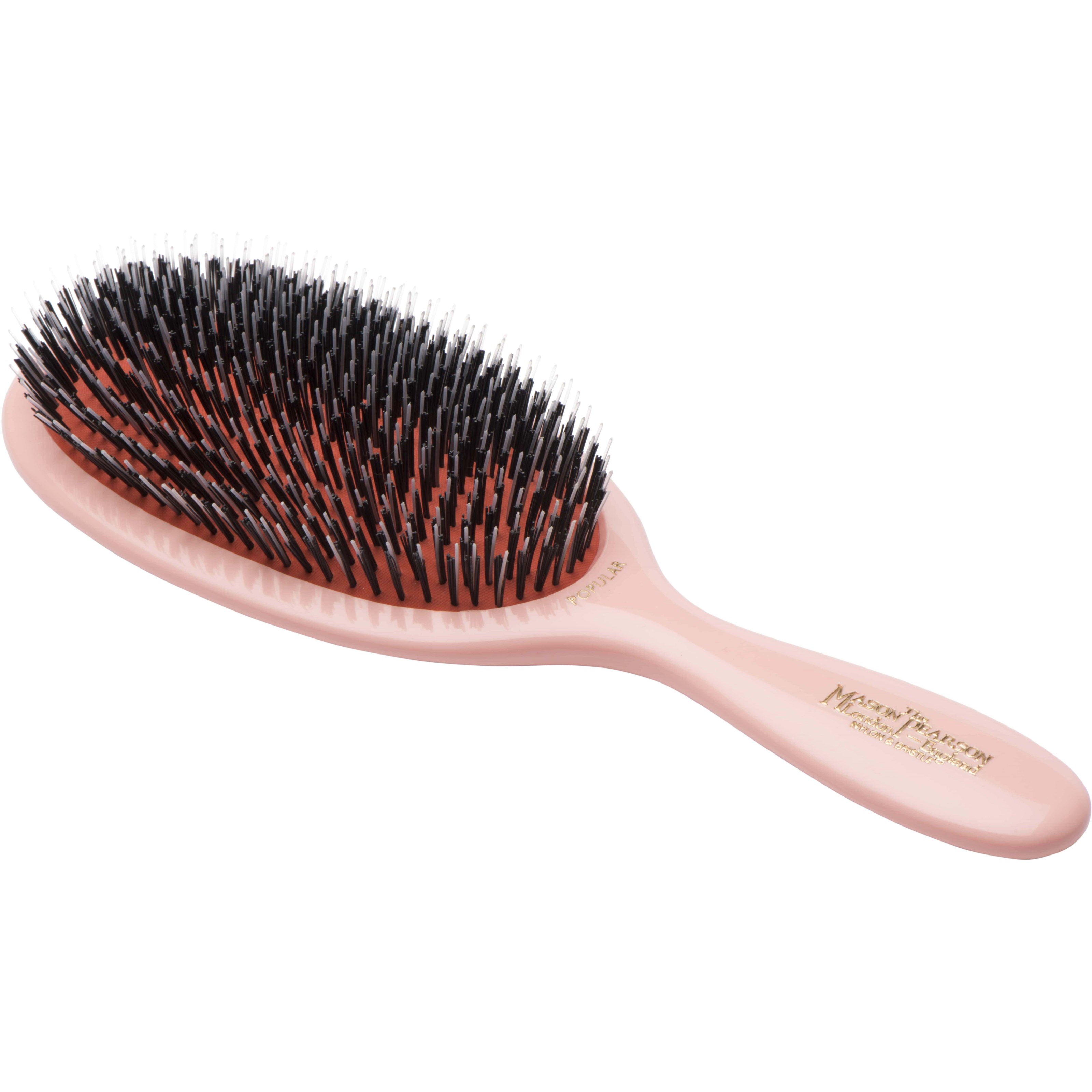 Mason Pearson Hair brush in bristle & nylon Popular Pink