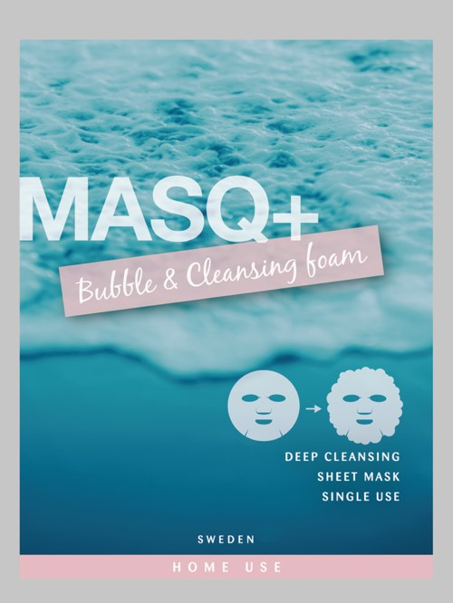 MASQ+ Bubble & Cleansing Foam Sheet Mask