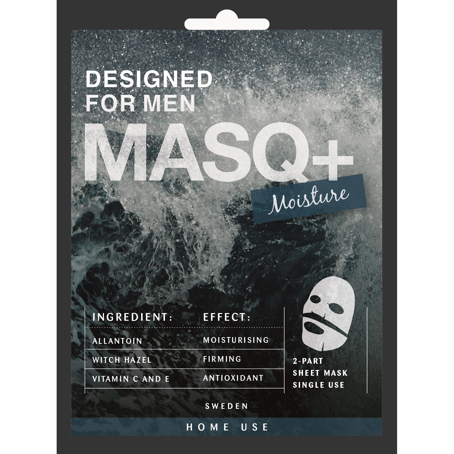 Läs mer om MASQ+ Moisture Designed For Men 1-Pack 23 ml