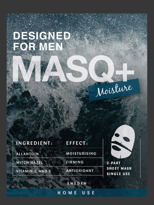 MASQ+ Moisture Sheet Mask Designed For Men