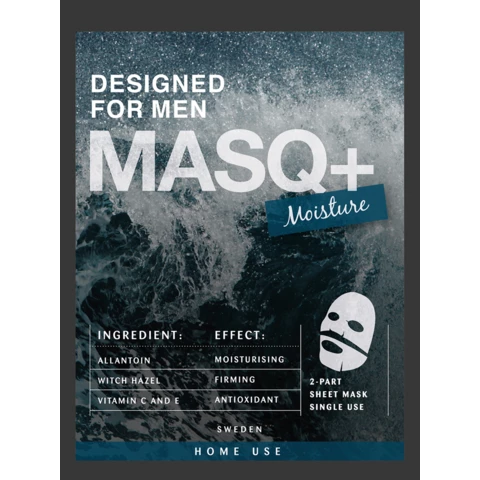 MASQ+ Moisture Sheet Mask Designed For Men från MASQ+
