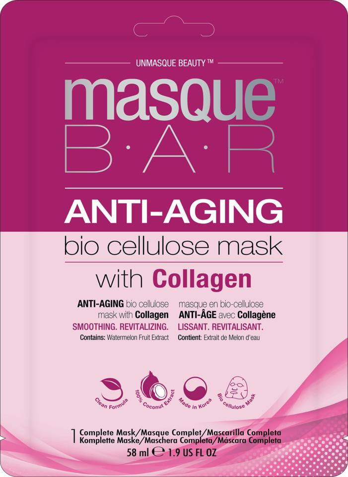 Masque Bar Bio Cellulose Anti-Aging Mask 54 ml