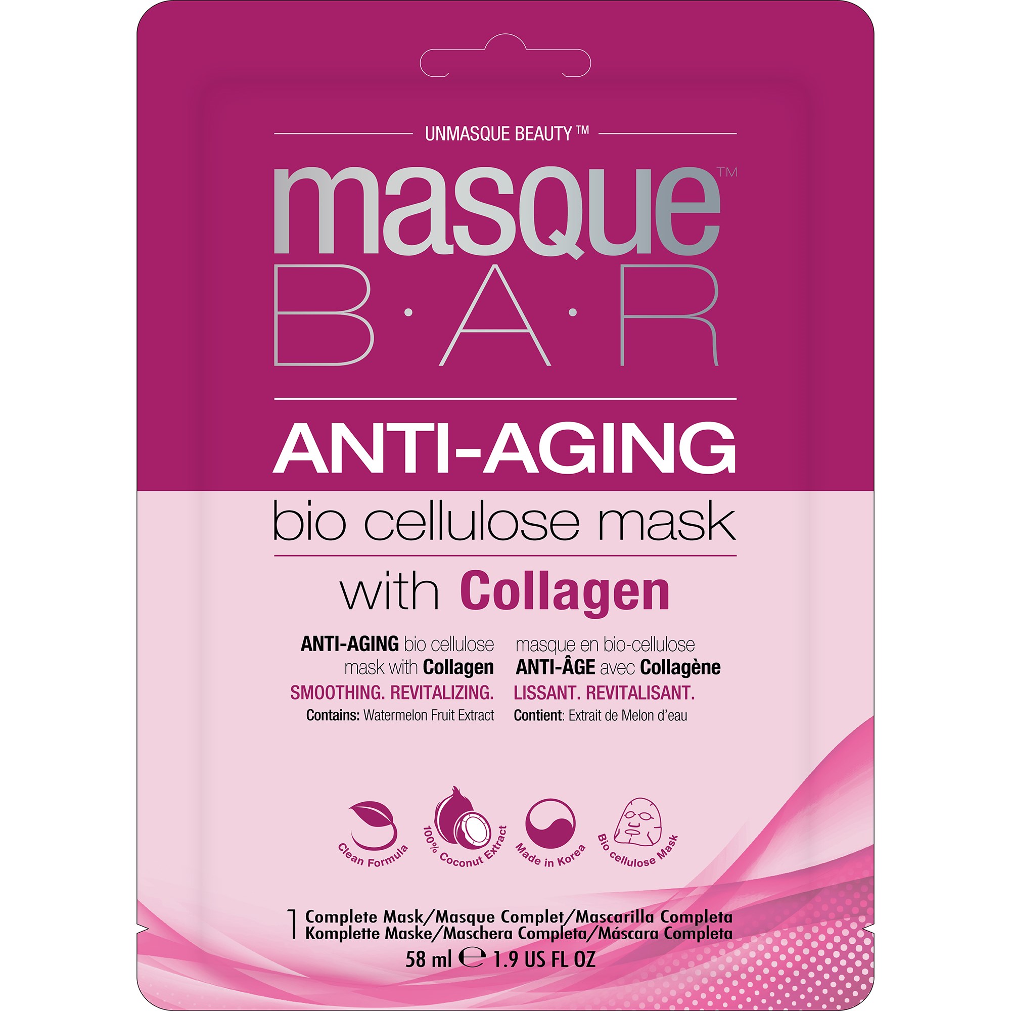 Bilde av Masquebar Bio Cellulose Anti-aging Mask