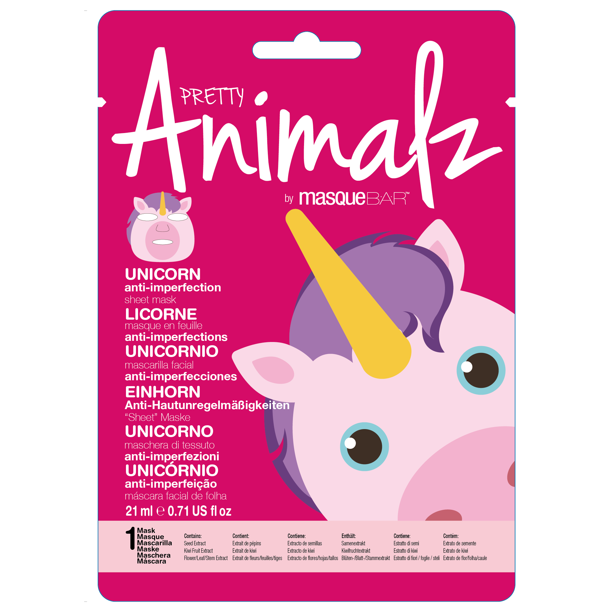 MasqueBar Animalz Unicorn