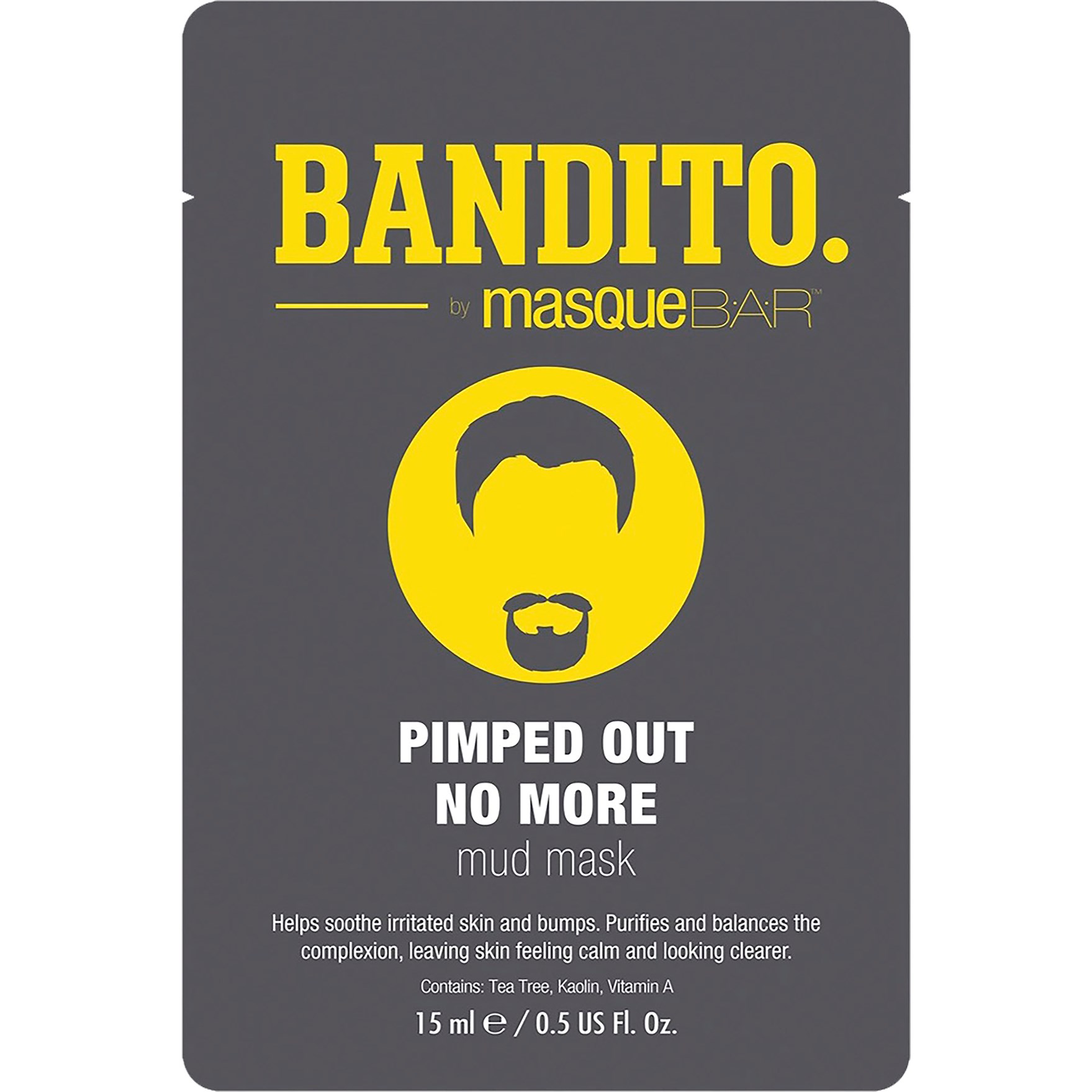 MasqueBar Bandito Pimped Out No More Mud Mask 15 ml