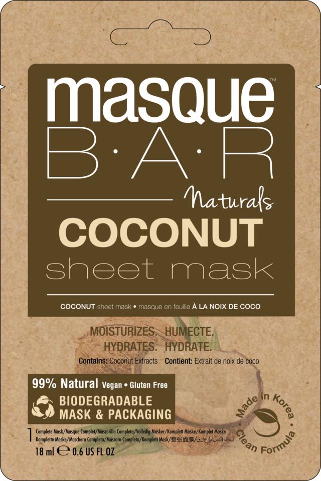 MasqueBar Coconut Sheet Mask 18 ml