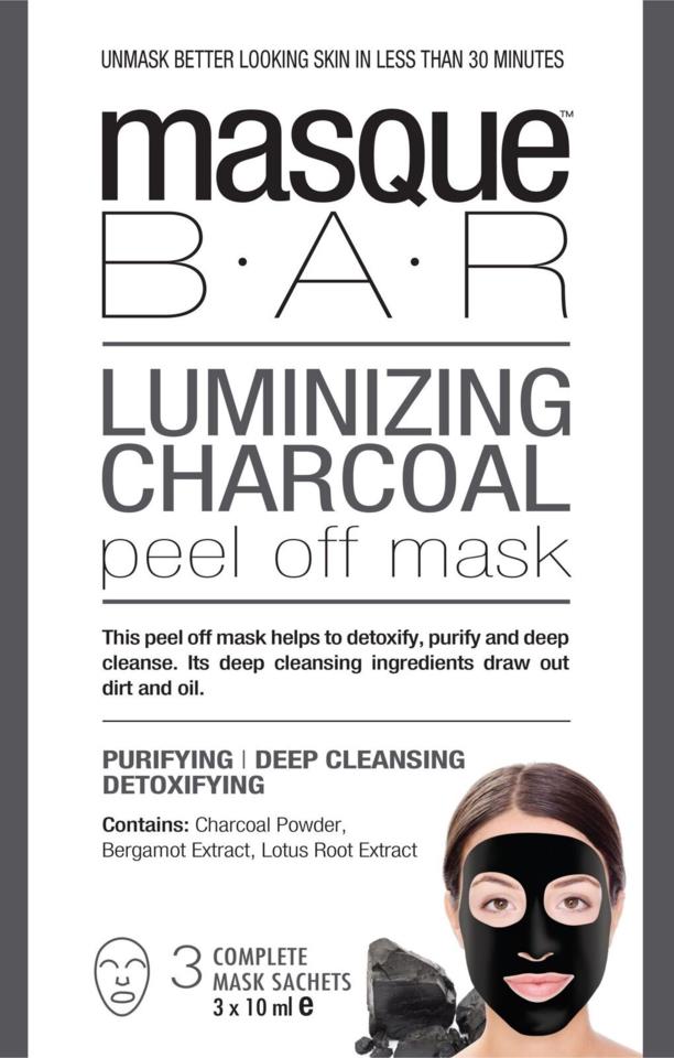 MasqueBar Luminizing Charcoal Peel Off Mask