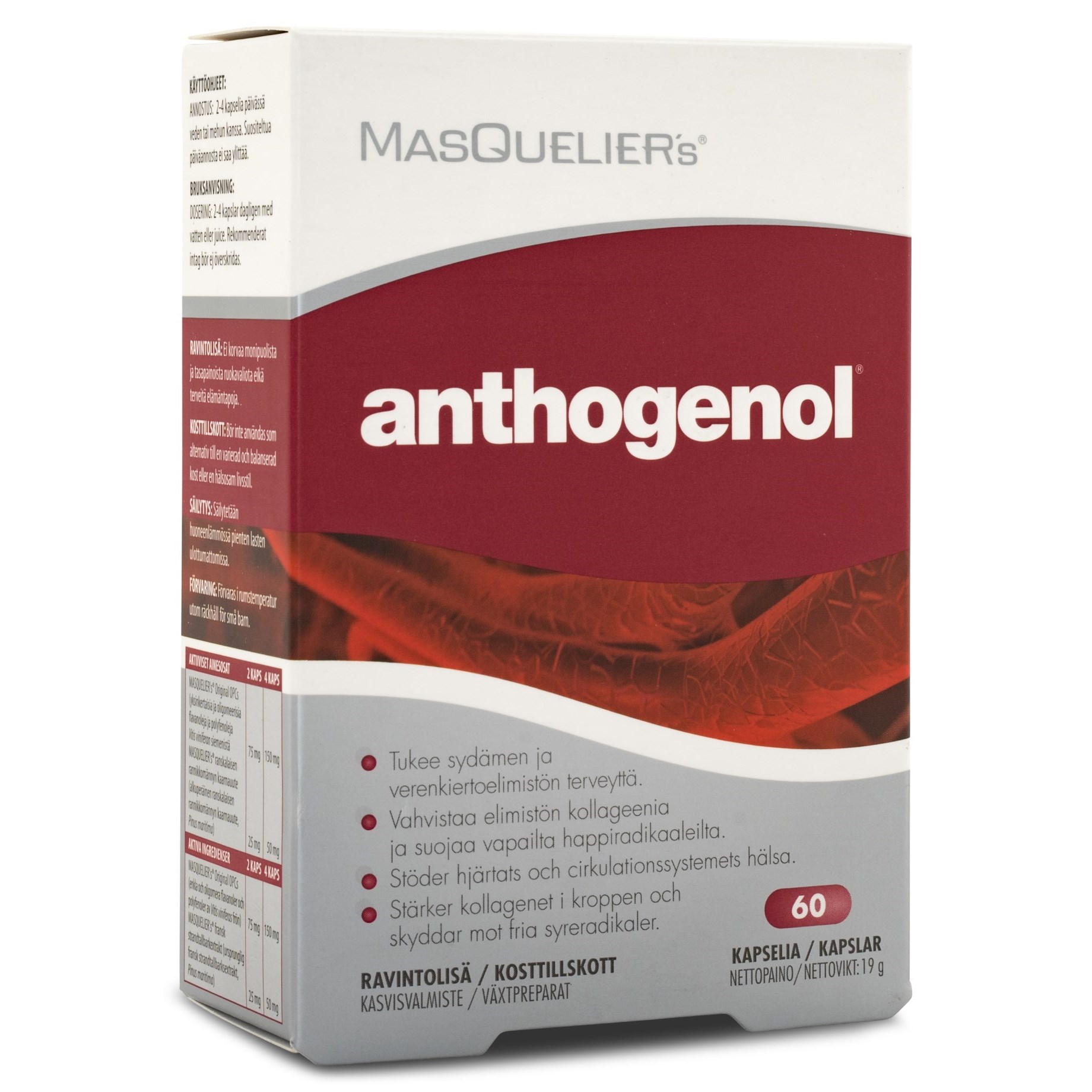 Masquelier Anthogenol