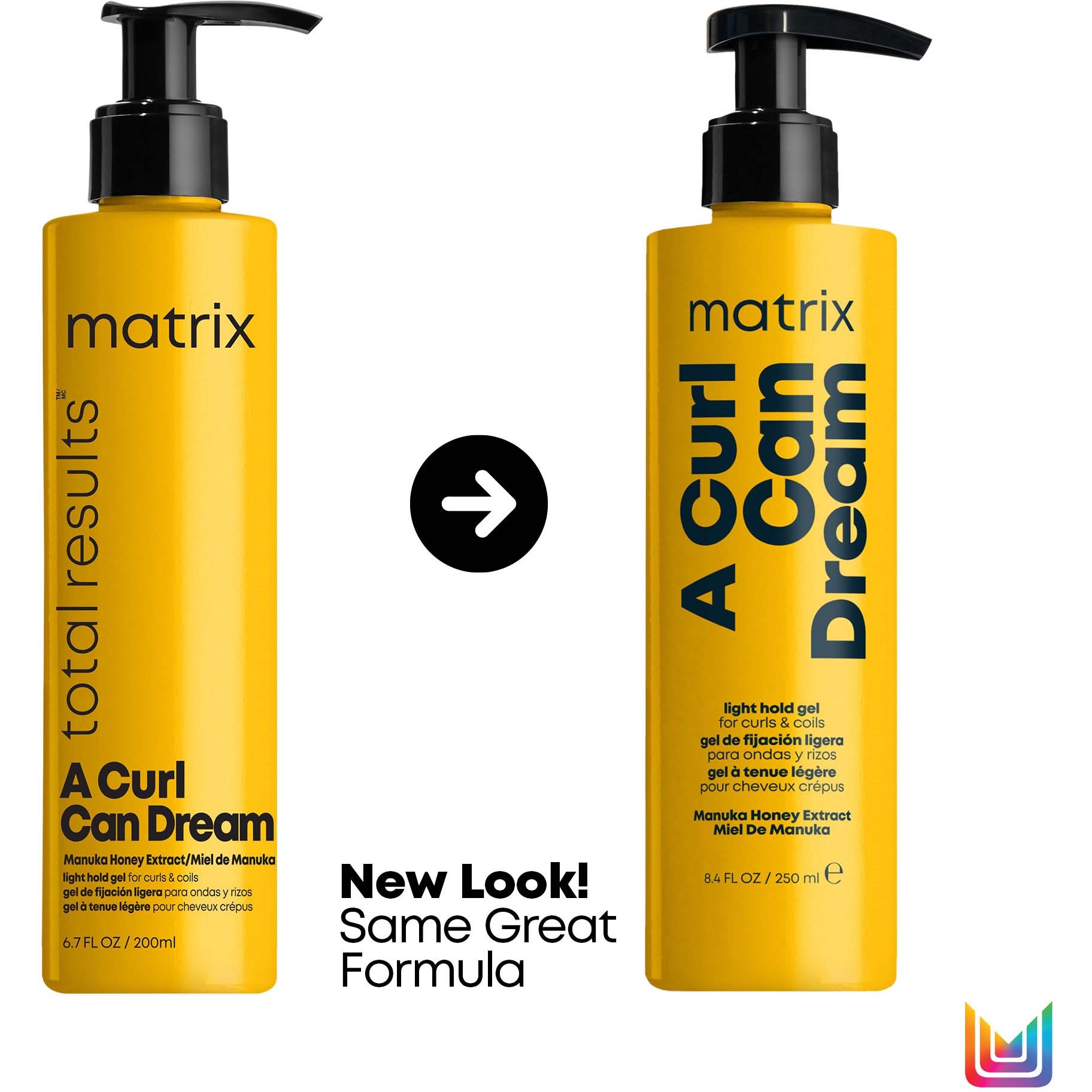 Alternativ bild 1 för Matrix A Curl Can Dream Light-Hold Gel  250 ml
