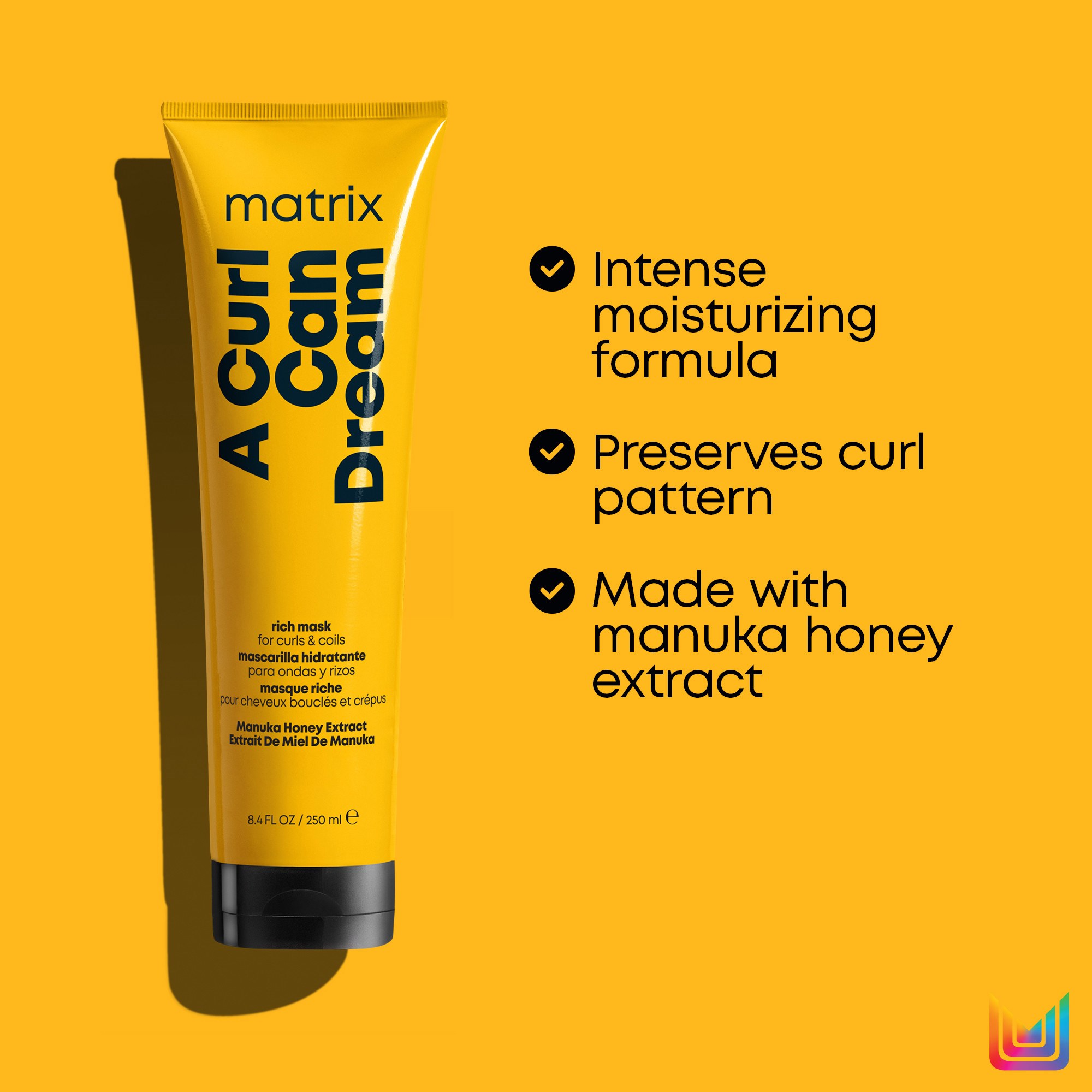 Matrix A Curl Can Dream Mask 250 ml (obrázok 3)