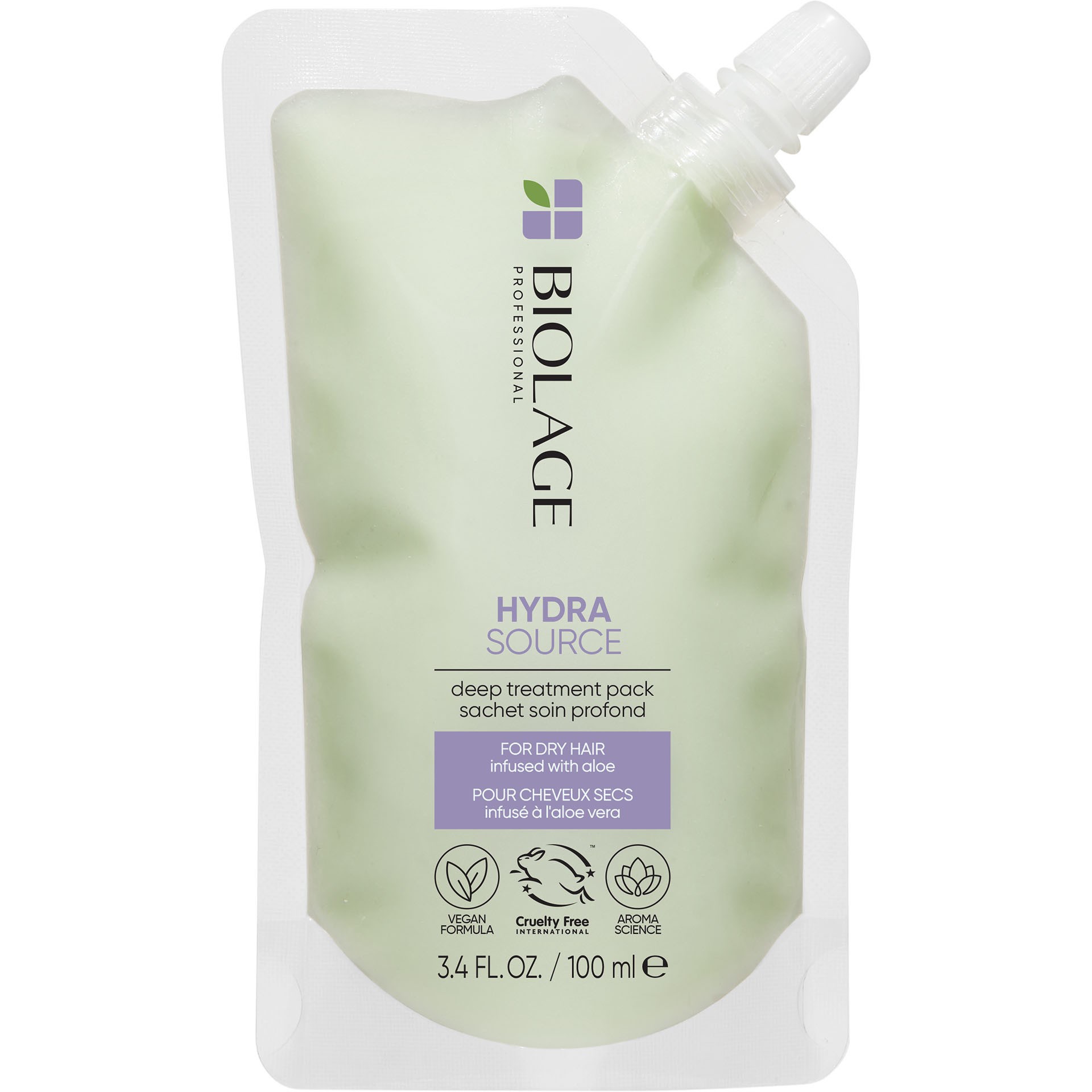 Biolage HydraSource Deep Treatment Pack 100 ml billede