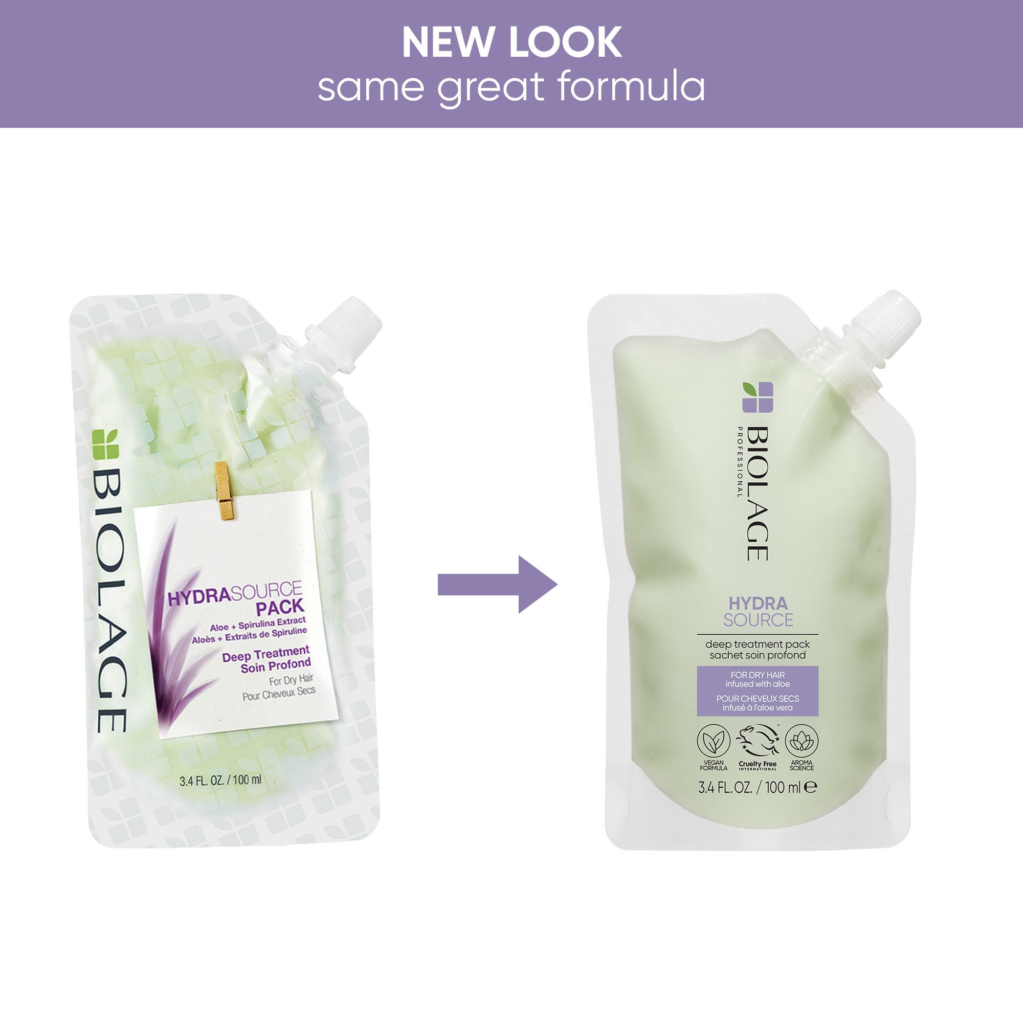 Alternativ bild 1 för MATRIX Biolage Hydra Deep Treatment Maska Do Włosów 100 ml