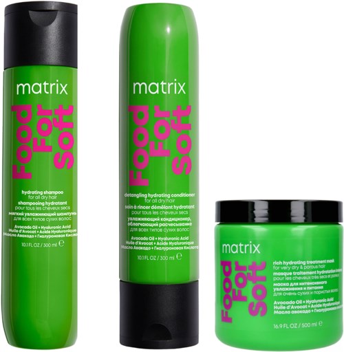 Matrix Food For Soft Routine with Mask