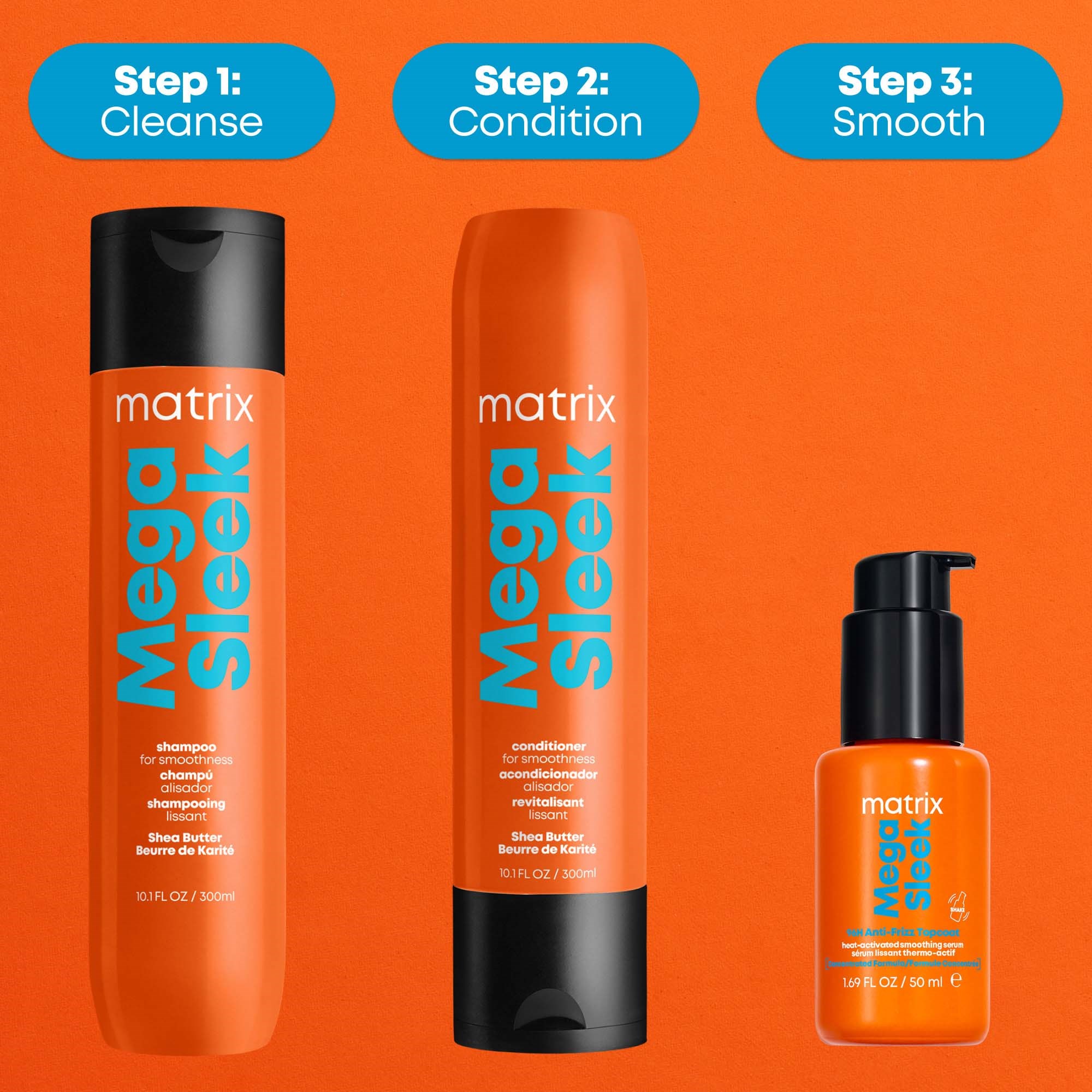 Matrix Mega Sleek 96H Anti-Frizz Topcoat 50 szt. (obrázok 5)