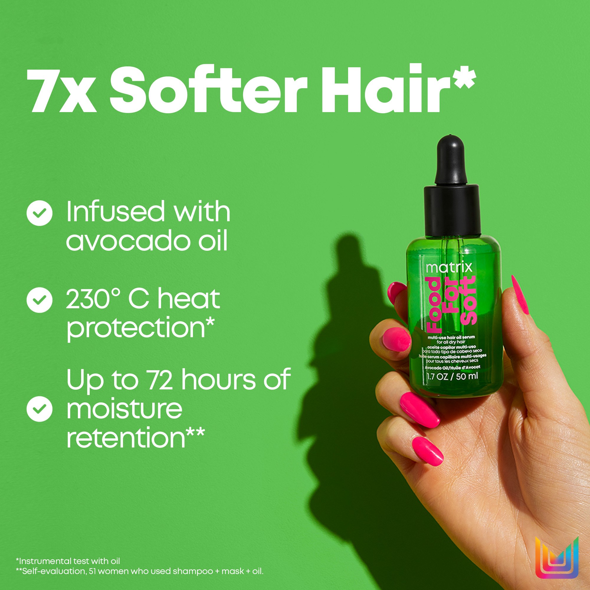 Matrix Food For Soft Multi-Use Hair Oil Serum 50 ml (obrázok 3)
