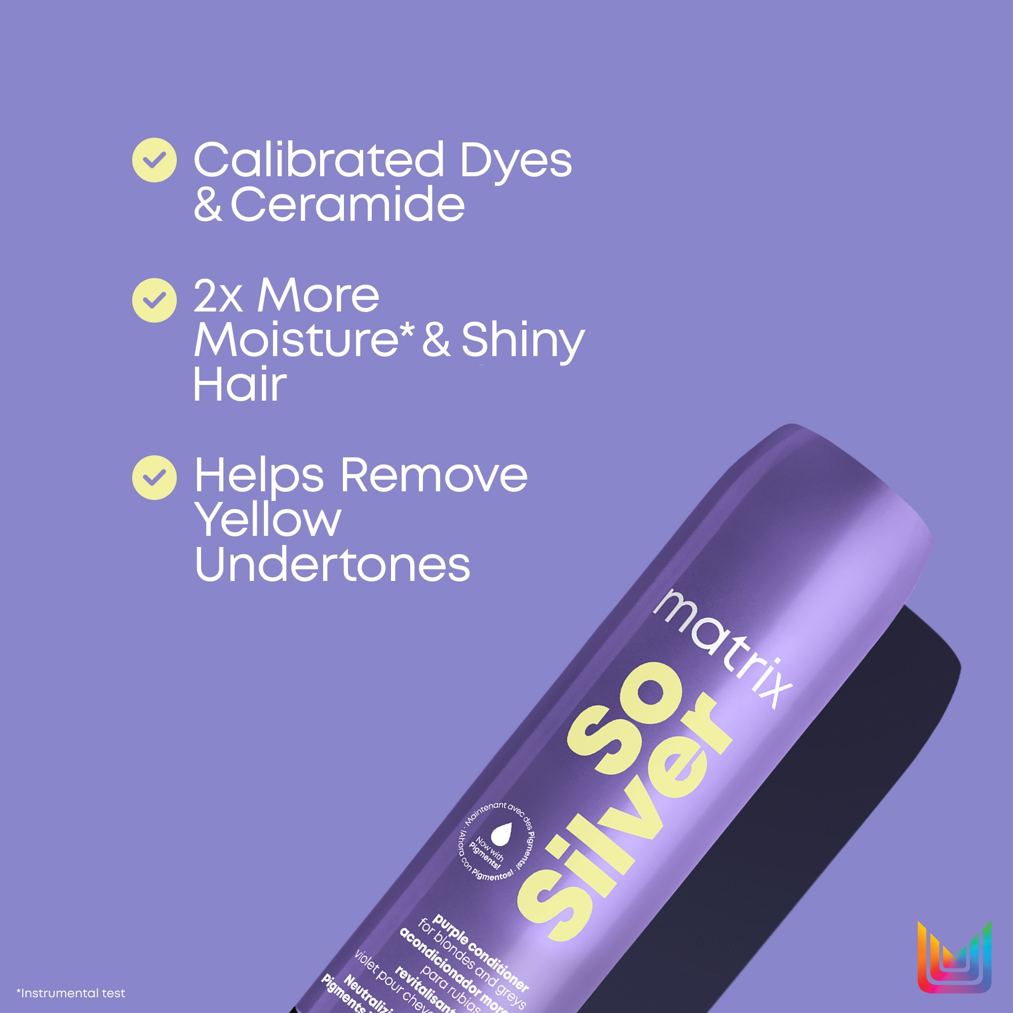 Alternativ bild 1 för Matrix So Silver Pigmented Conditioner 300 ml