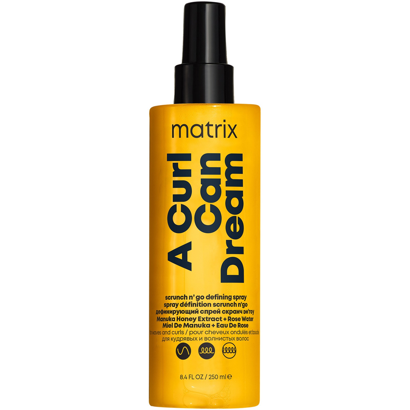 Matrix A Curl Can Dream Scrunch N' Go Defining Spray 250 ml billede