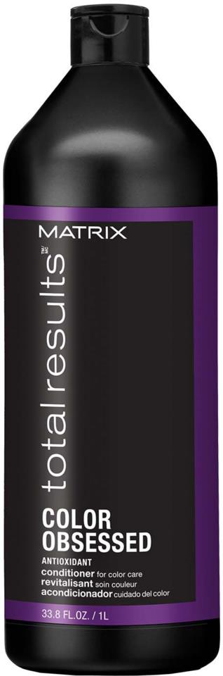 Matrix Color Obsessed Total Results Color Obsessed Conditioner 1000 ml ...