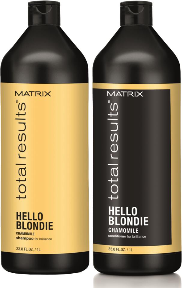 Matrix Total Results Hello Blondie Duo