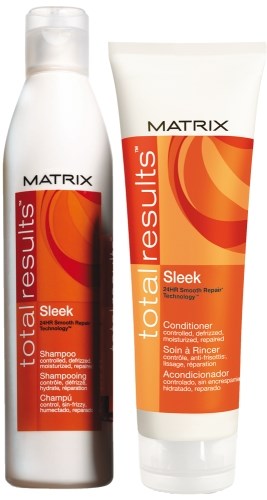 Matrix Total Results  Sleek Shampoo Conditioner 550 ml