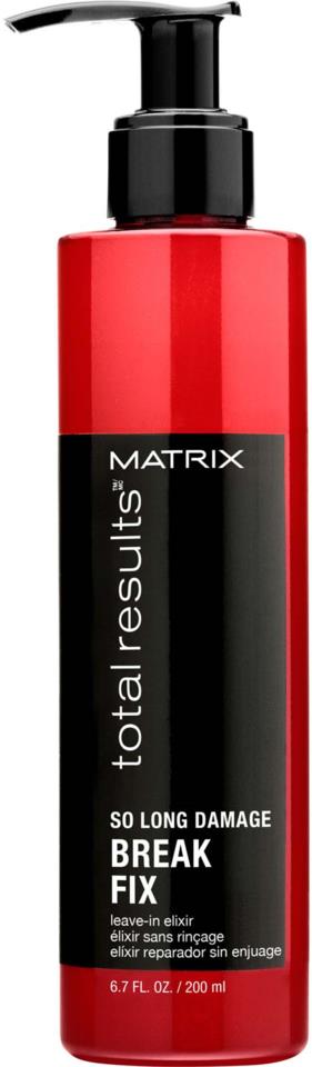 Matrix Total Results So Long Damage Break Fix Leave-In Elixir 200ml
