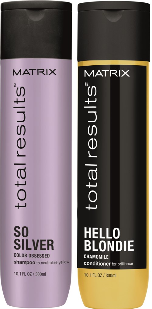 Matrix Total Results So Silver Hello Blondie Paket