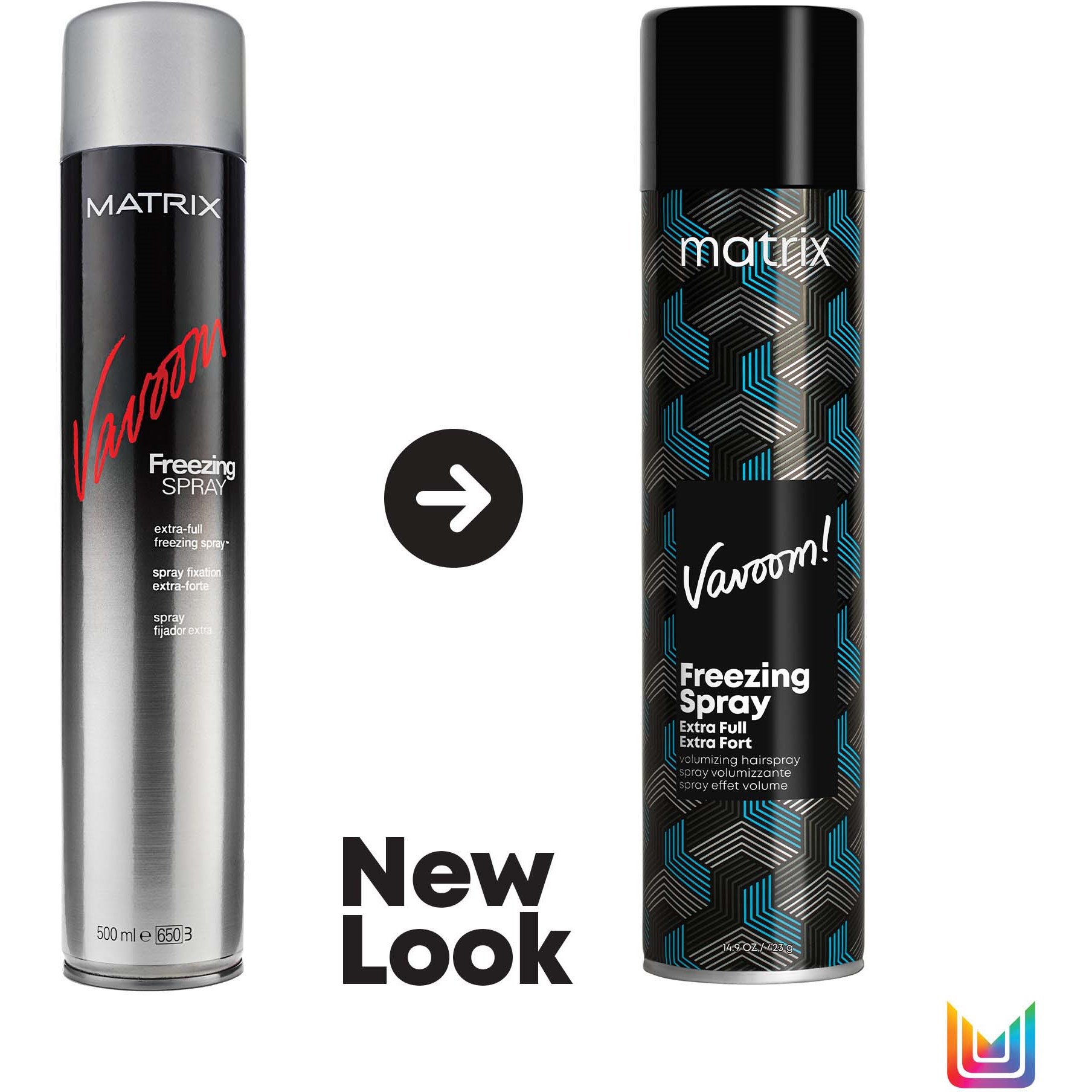Alternativ bild 1 för Matrix Vavoom Freezing Spray Extra Full 500 ml