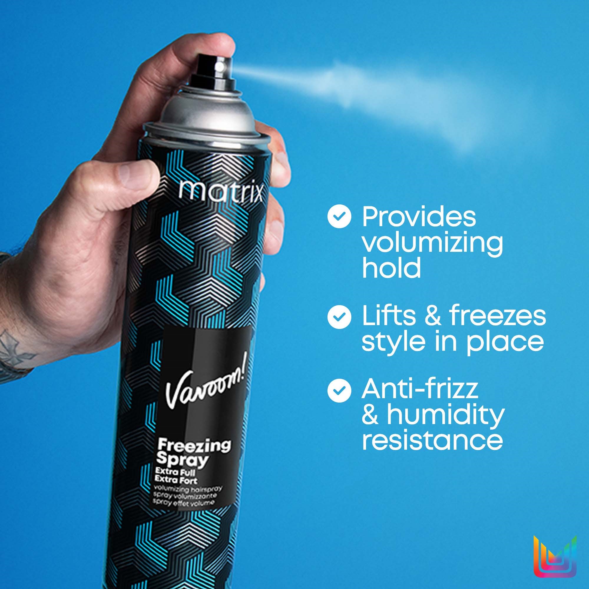 Matrix Vavoom Freezing Spray Extra Full 500 ml (obrázok 3)