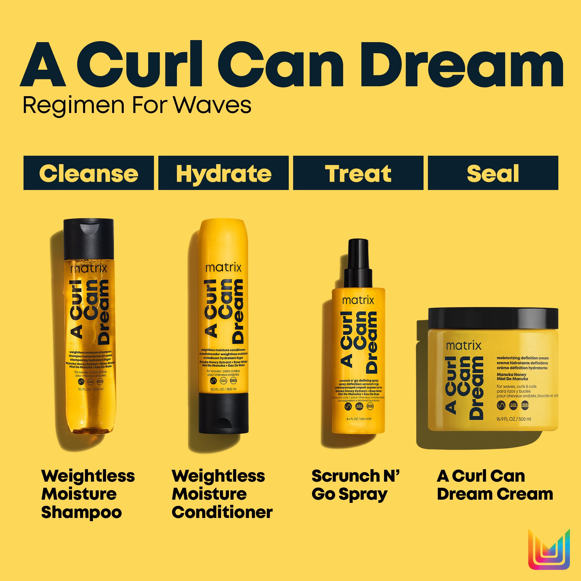Matrix A Curl Can Dream Weightless Moisture Shampoo 300 ml (obrázok 7)