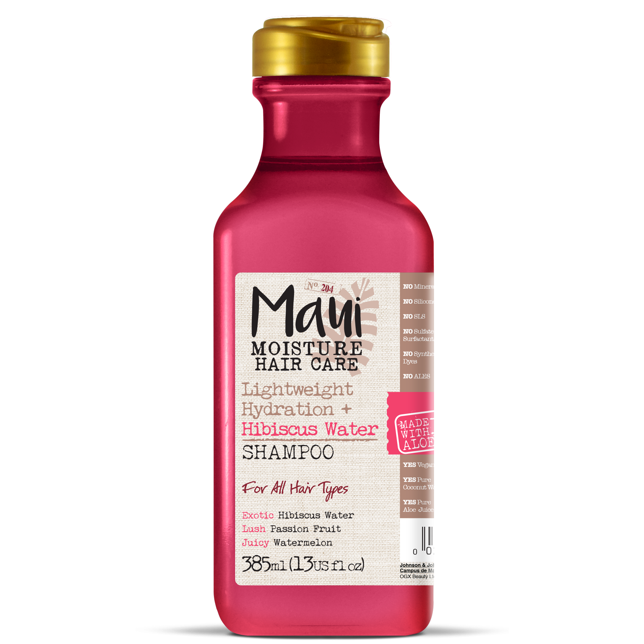 Läs mer om Maui Moisture Hibiscus Water Shampoo 385 ml