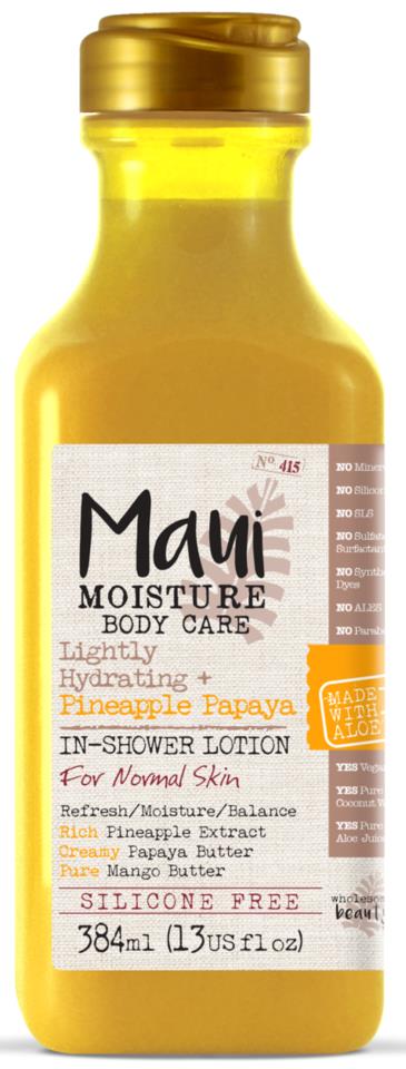 Maui Moisture Pinapple Papaya In Shower Lotion 384 m