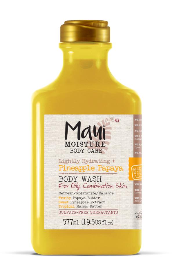 Maui Moisture Pineapple Papaya BodyWash 577 ml