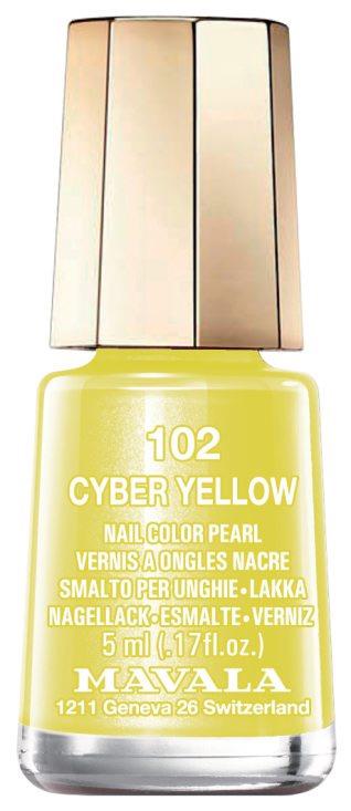 Mavala Minilack 102 Cyber Yellow
