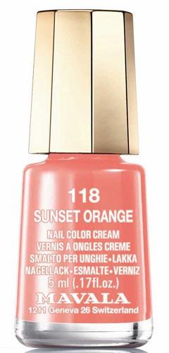 Mavala Minilack 118 Sunset Orange