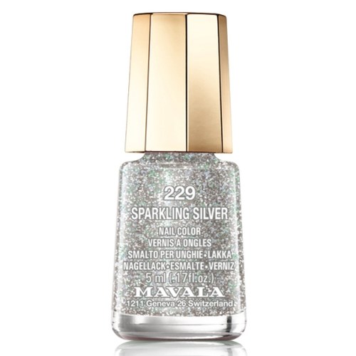 Läs mer om Mavala Minilack 229 Sparkling Silver