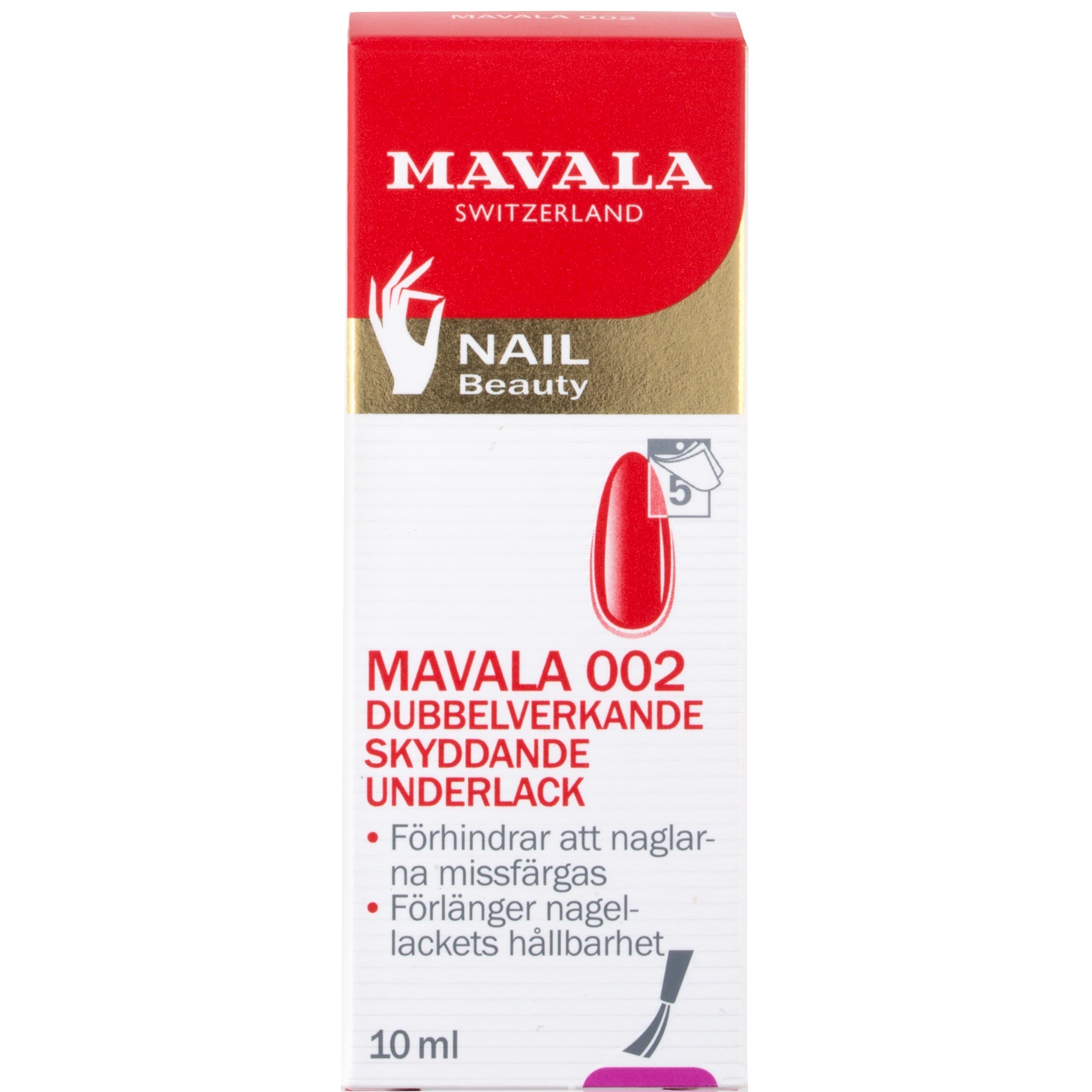 Mavala Beskyttende Basecoat Mavala 002 10 ml billede