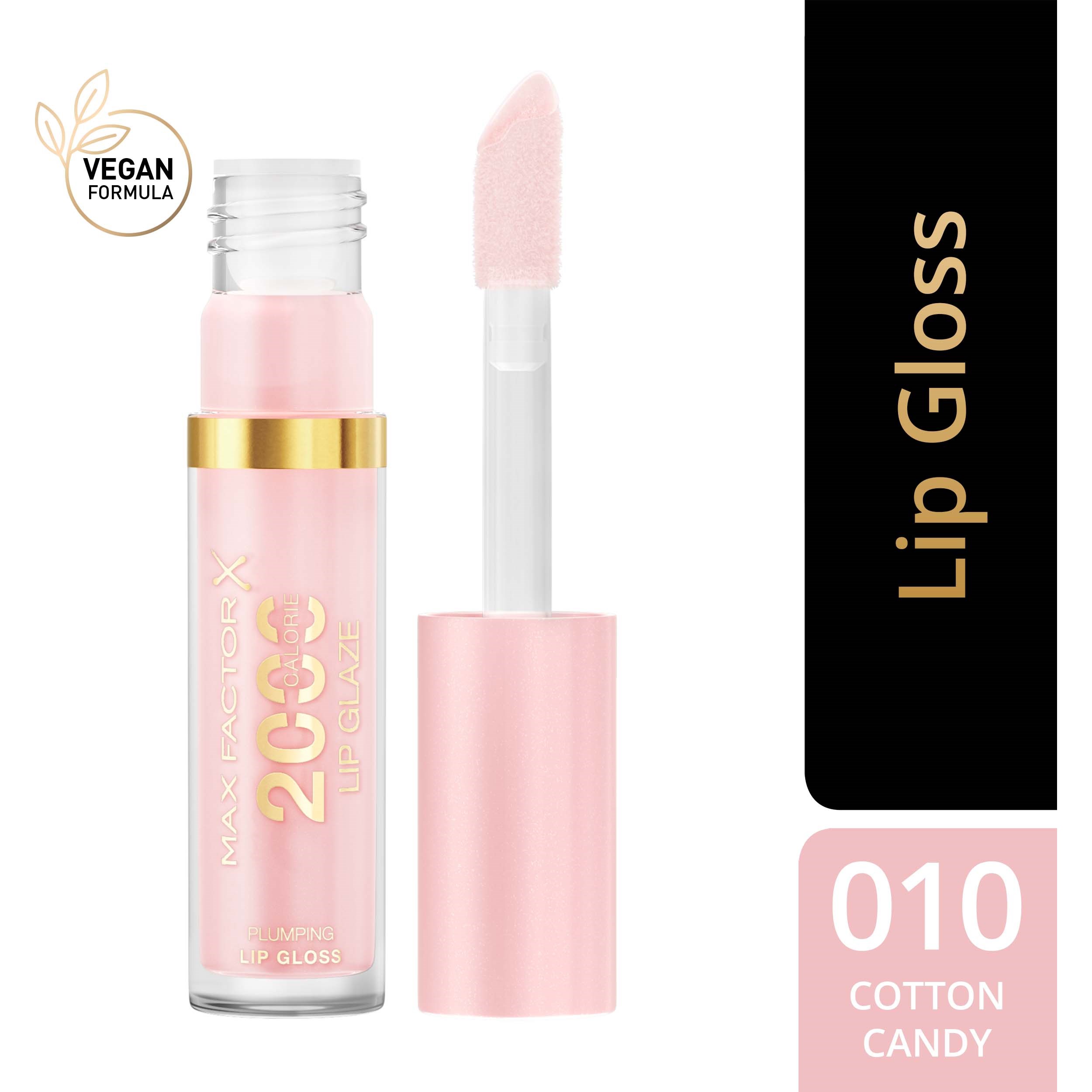 Alternativ bild 1 för Max Factor 2000 Calorie Lip Glaze 010 Cotton Candy