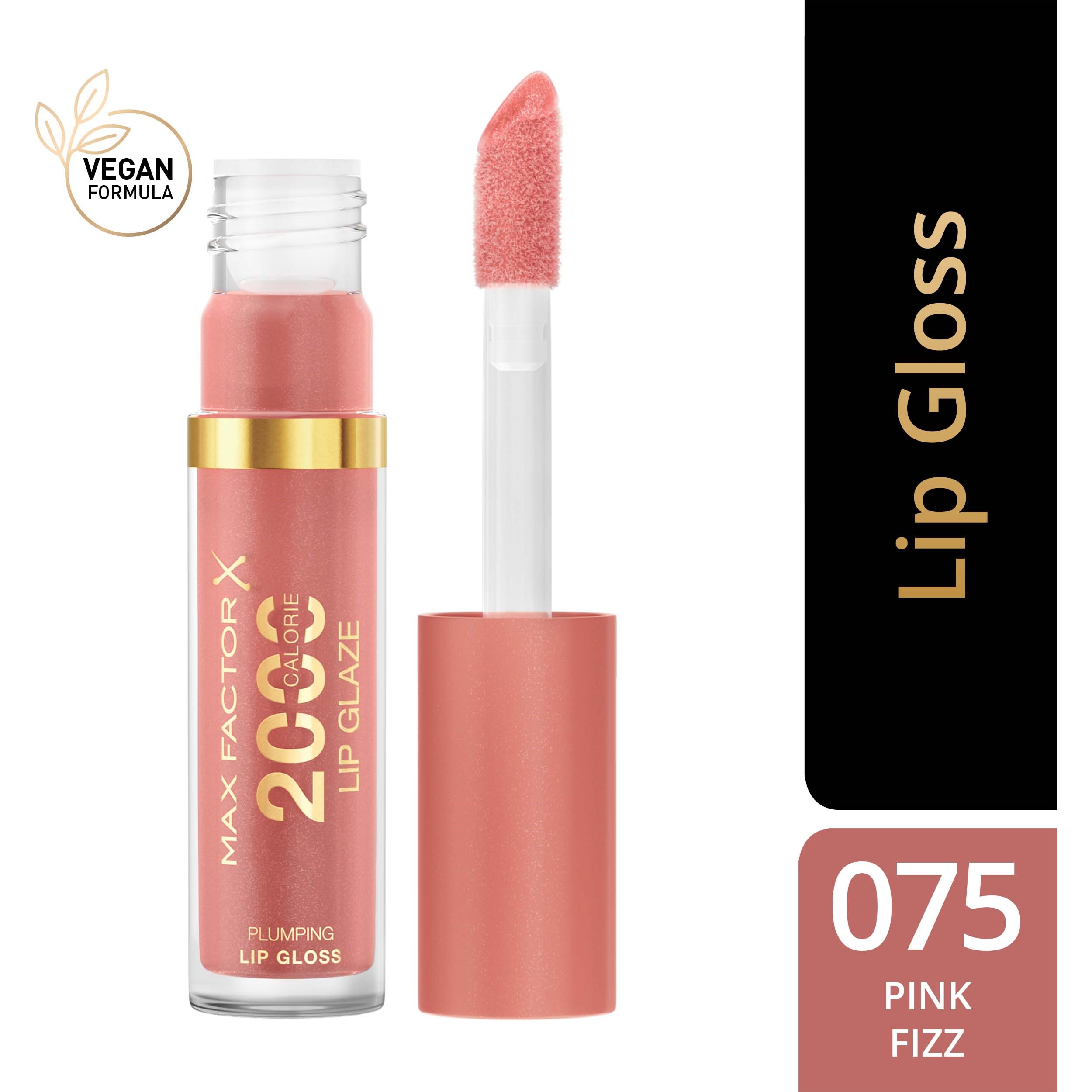 Alternativ bild 1 för Max Factor 2000 Calorie Lip Glaze 075 Pink Fizz