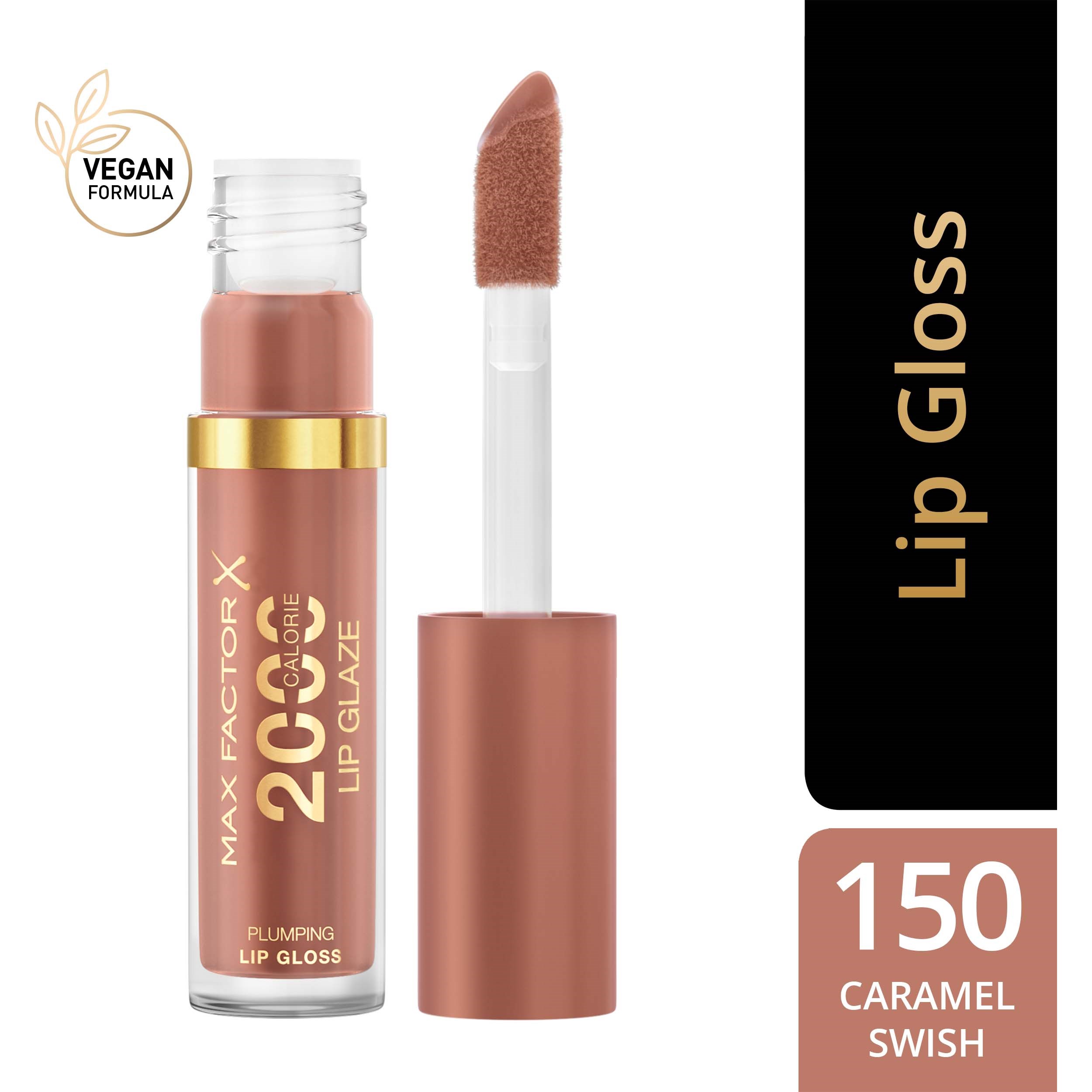 Alternativ bild 1 för Max Factor 2000 Calorie Lip Glaze 150 Caramel Swish