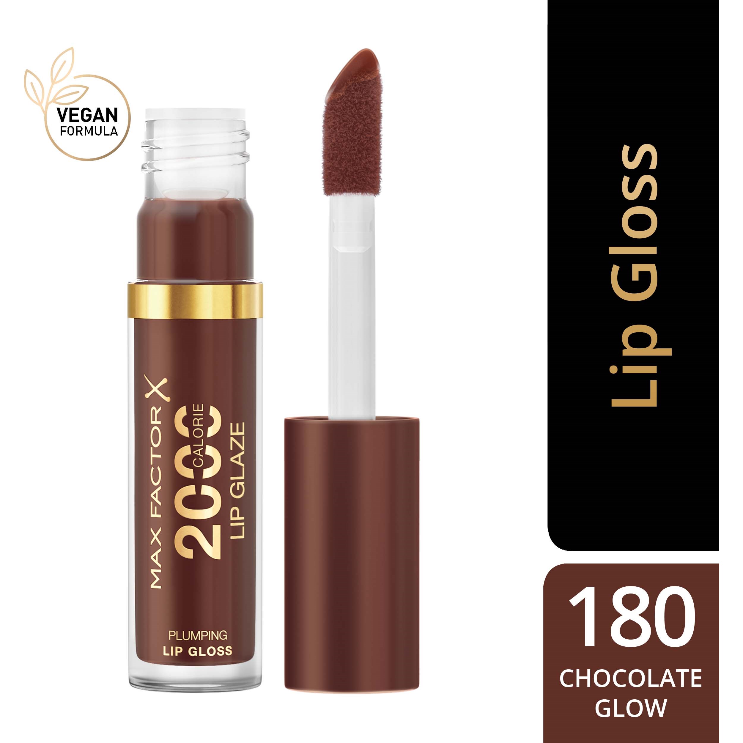 Alternativ bild 1 för Max Factor 2000 Calorie Lip Glaze 180 Chocolate Glow