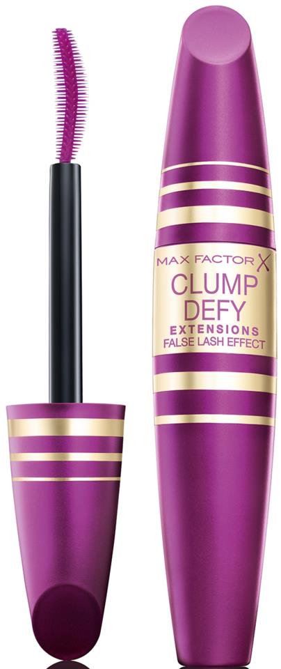 Max Factor Clump Defy Black Extensions False Lash Effect Black