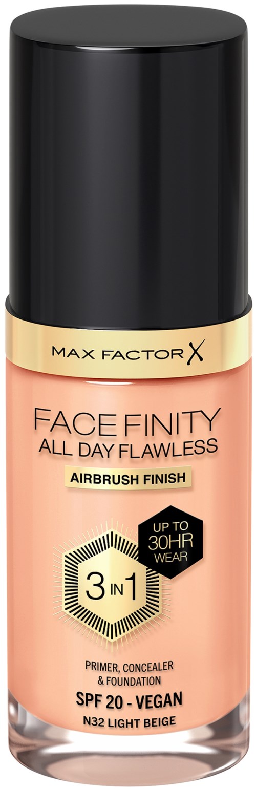 Max Factor Facefinity All Day Flawness 3in1 Liquid Foundation 2 Light