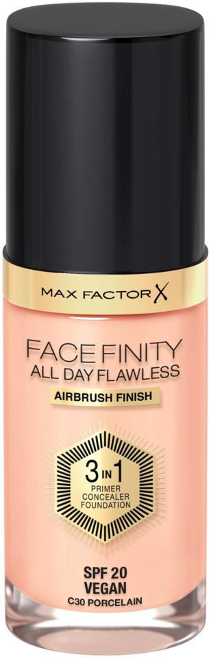 Max Factor Facefinity All Day Flawless Foundation 30 Porcelain