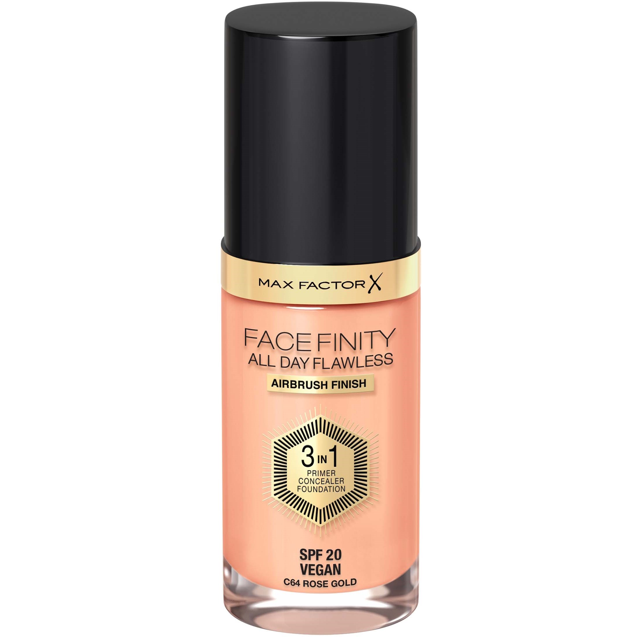 Max Factor Facefinity All Day Flawless Foundation 64 Rose Gold