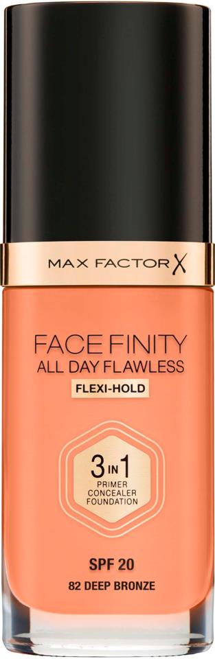 Max Factor Facefinity All Day Flawless Foundation 82 Deep Bronze