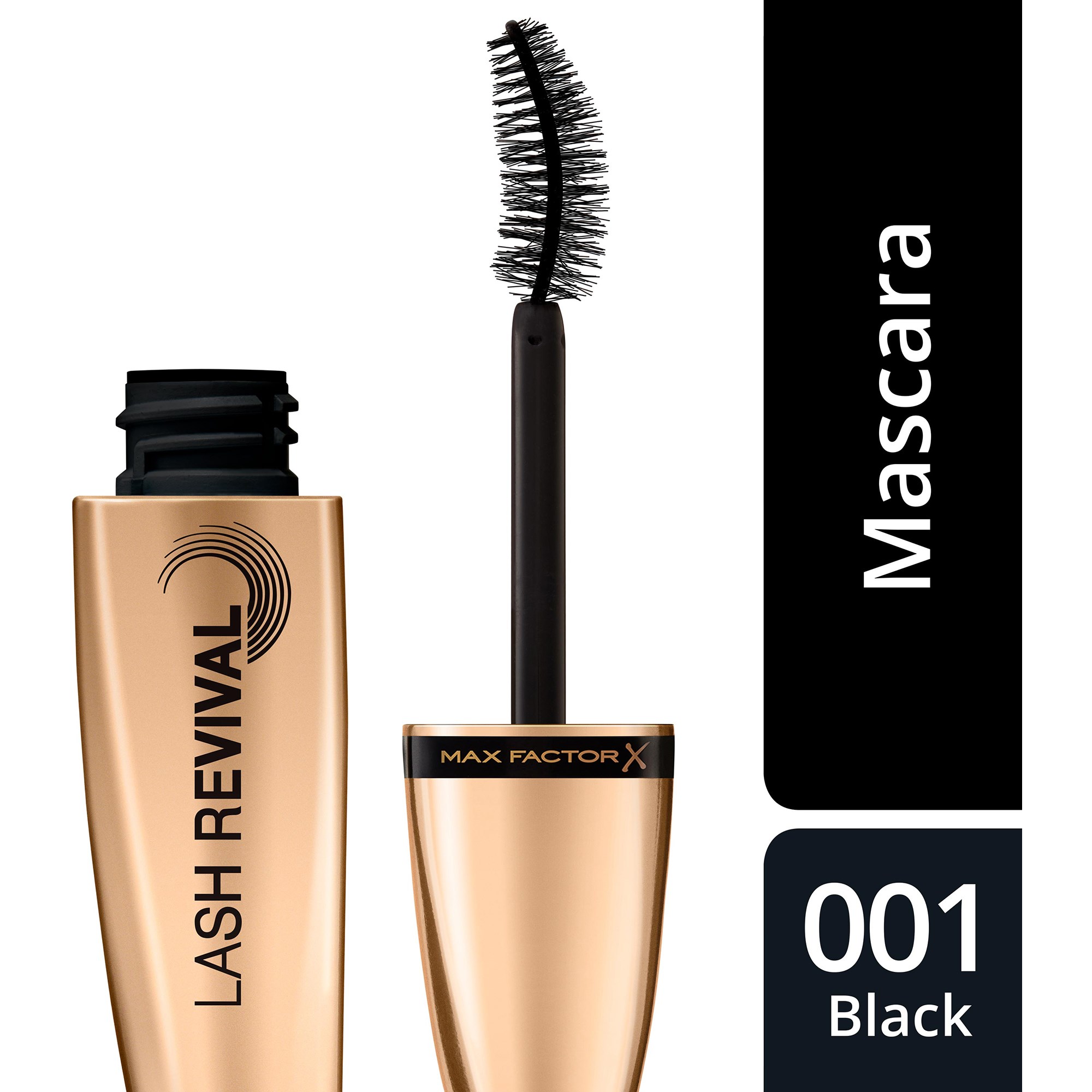Alternativ bild 1 för Max Factor Lash Revival Mascara Black  11 ml