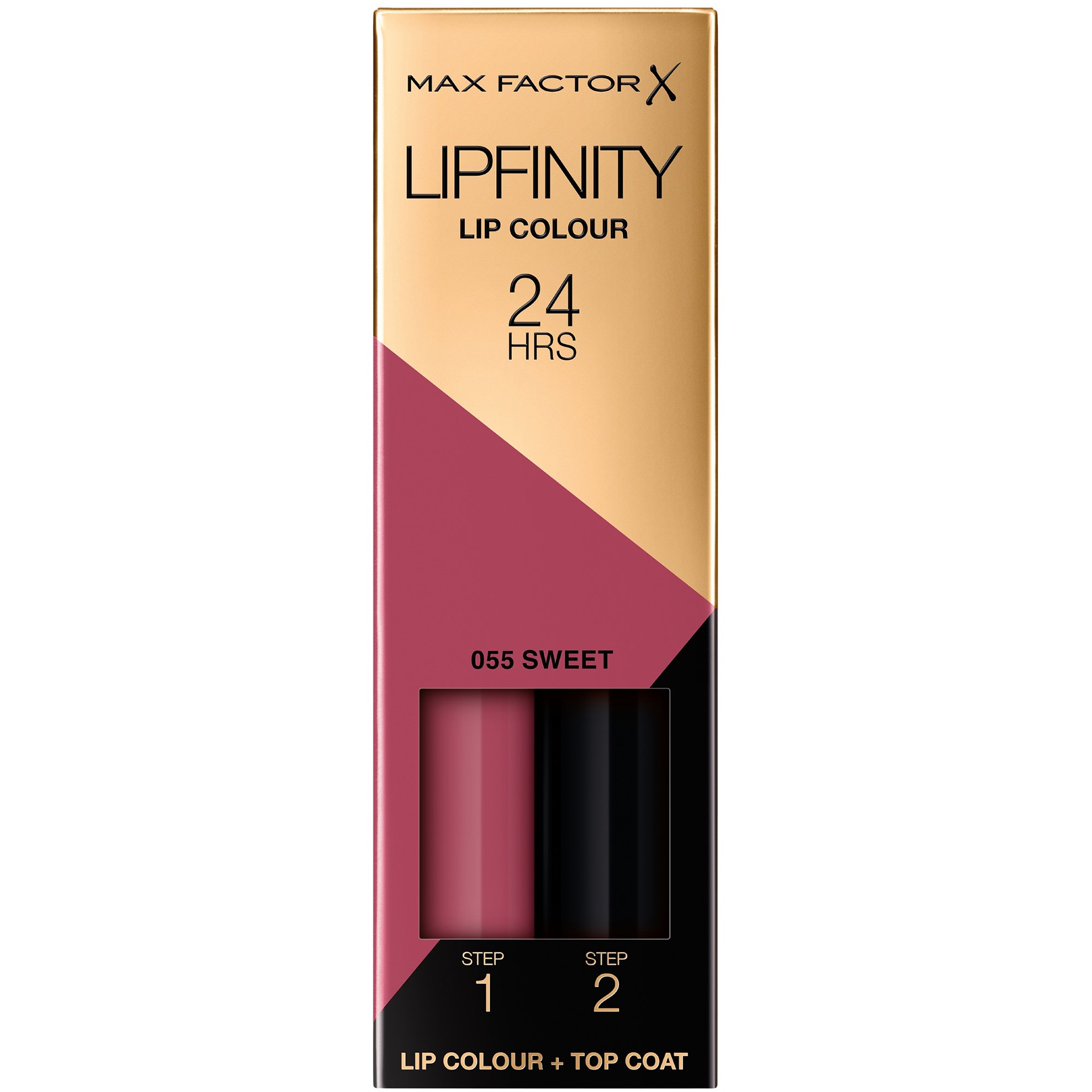 Bilde av Max Factor Lipfinity 2-step Long Lasting Lipstick 055 Sweet
